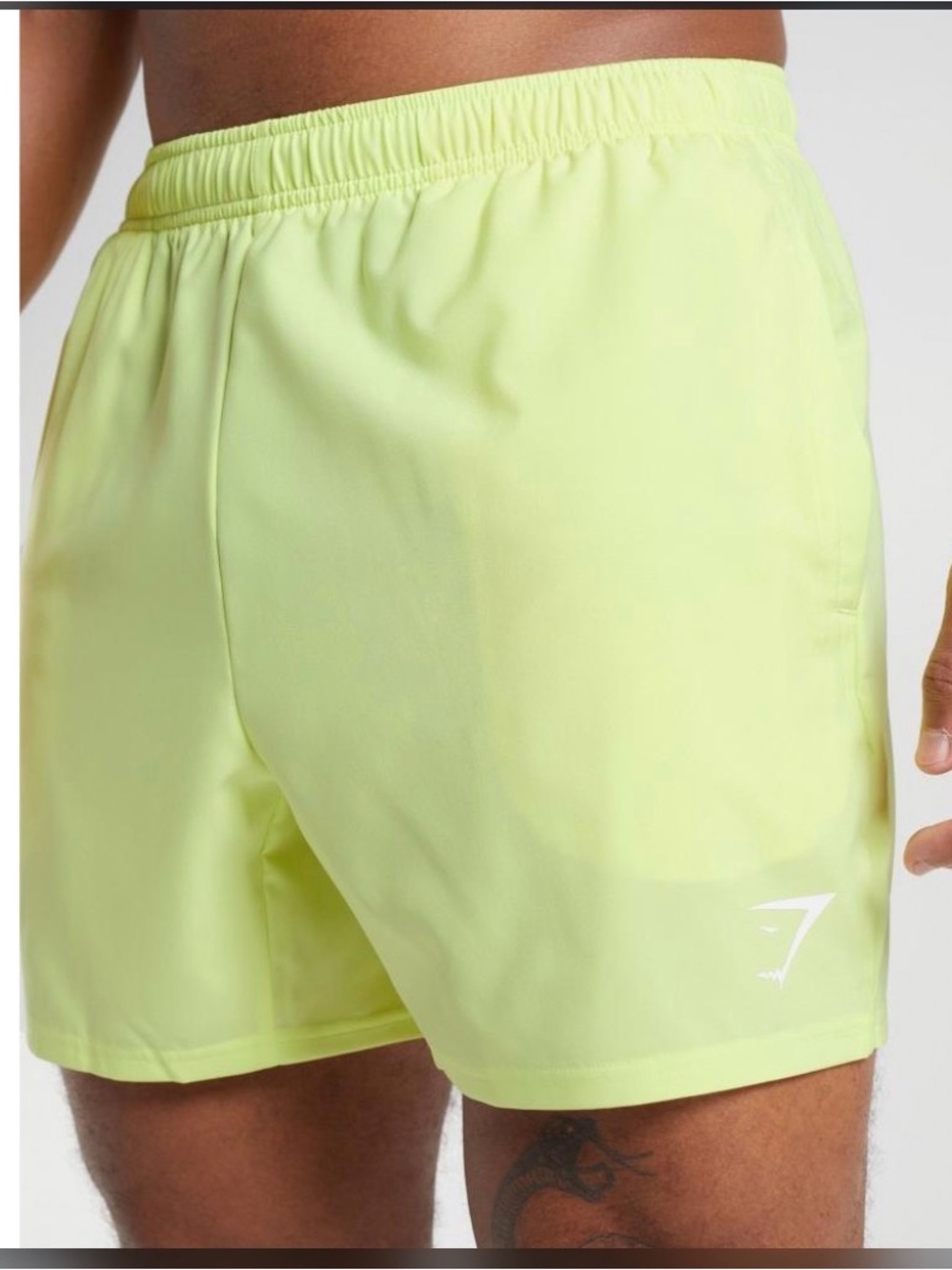 Gymshark Training Loose Fit Shorts in Sorbet Yellow size M